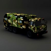 Kamaz Modify 6x4 Army M1