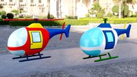 Cartoon Helicopter