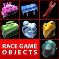 racing game objects