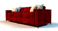 Suede Lounge Sofa C