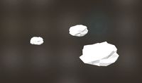 low poly cloud