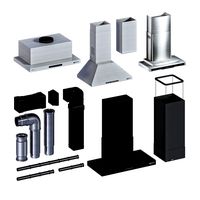 L3DV01G08 - kitchen hoods fans pipes set