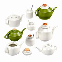 L3DV01G04 - kitchen teapots sugars set