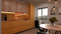 Yellow kitchen