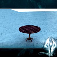 LowPoly FREE round wood table