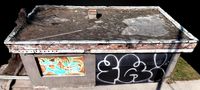 Abandoned House With Grafitti