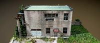 Gray Brick Building