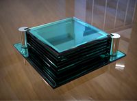 Glass Table Coasters
