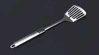 Steel Spatula 3D Model