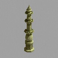 Decorative Stone Sculpture - Stone Tower 32