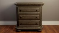 Rough Wood Nightstand