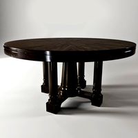 Sutton House Round Dining Table Top and Bas