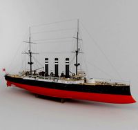 Armored cruiser "Iwate". Japan, 1903(1)