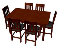 Dining table set w chairs