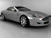 Aston Martin DB9 3D Model