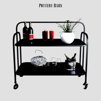 Pottery barn Collins Metal Storage Cart