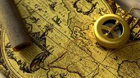 Compass MAP treasure 3D model