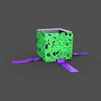 Christmas BOX Open4 Ribbon2 art