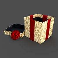 Christmas BOX Open3 Tape cream