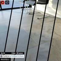 TUREX INTERNATIONAL Marble Tiles Set 46