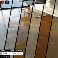 TUREX INTERNATIONAL Marble Tiles Set 35