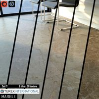 TUREX INTERNATIONAL Marble Tiles Set 17