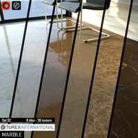 TUREX INTERNATIONAL Marble Tiles Set 52