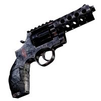 Makeshift Revolver Post Apocalyptic Pistol