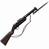 Schmeisser MP-28 Rifle AAA Game Ready Weapon FPS Asset Low-poly 3D model Low-poly 3D model