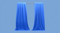 Curtains Blue