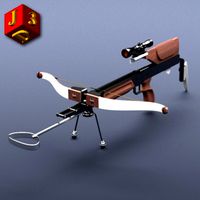 Sports crossbow for shooting on targets.