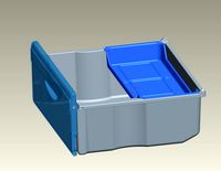 Basket for a fridge-freezer XM-4724, XM-402, XM-4724