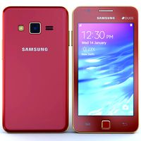 Samsung Z1 Wine Red