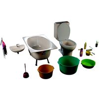 Bathroom and Toilet Assets Pack