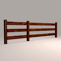 Wood Fence 09