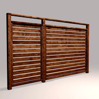 Wood Fence 07