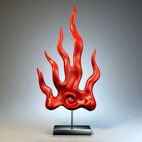 Cold flame Figurine