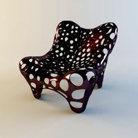 Fauteuil II Dark Purple