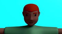Cartoon Motion Character Man