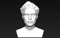 Edward Cullen Twilight Pattinson bust 3D printing ready stl obj formats