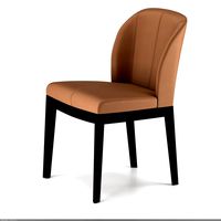 Soft leather chair 3D model