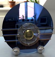 Bluebird Art Deco Radio