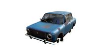Soviet abandoned car