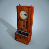 Time recorder - Low Poly
