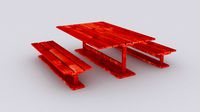 Wood Picnic Table 4