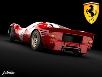 Ferrari 330 std mat 3D Model