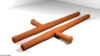 Double Sticks - Wooden