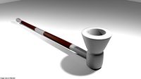 Smoking Pipe - Oval