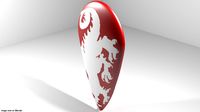 Personal Armor Shield - Medieval Kite