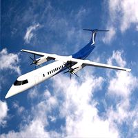 Bombardier Q900 commercial airplane